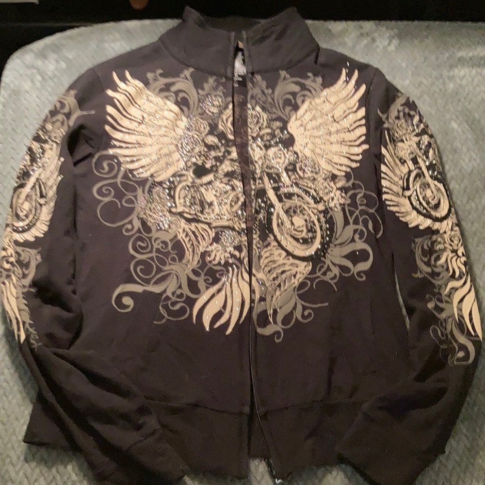 Printed Zip Up